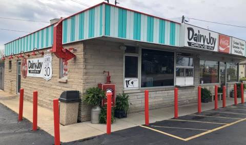 Locals Love The Ice Cream From Dairy Joy Drive-In In Small Town Illinois
