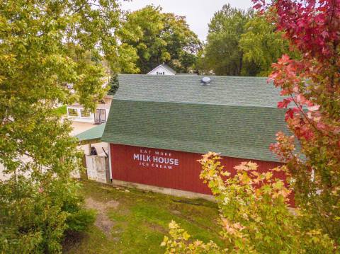 You'll Find The Freshest Frozen Dairy Delights At Milk House Ice Cream In Illinois