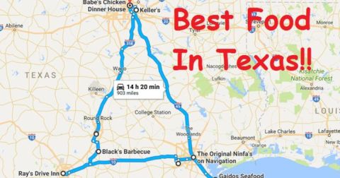 The Scrumptious Road Trip That Lets You Try 9 Of The Best Restaurants In Texas