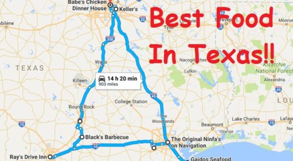 The Scrumptious Road Trip That Lets You Try 9 Of The Best Restaurants In Texas