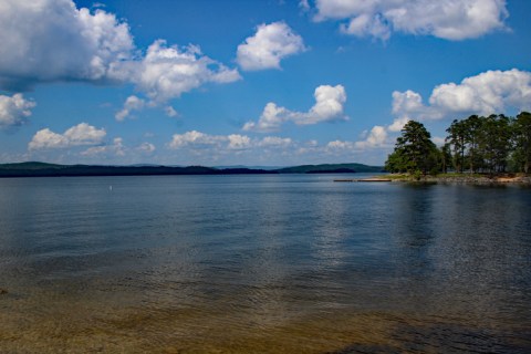 Some Of The Cleanest And Clearest Water Can Be Found At Arkansas' Lake Ouachita
