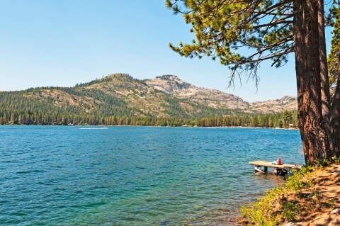 Some Of The Cleanest And Clearest Water Can Be Found At Northern California's Donner Lake