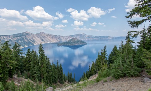 Some Of The Cleanest And Clearest Water Can Be Found At Oregon's Crater Lake