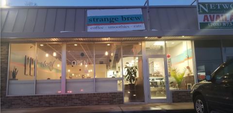 Don't Be Surprised By The Menu At Strange Brew Cafe In Illinois