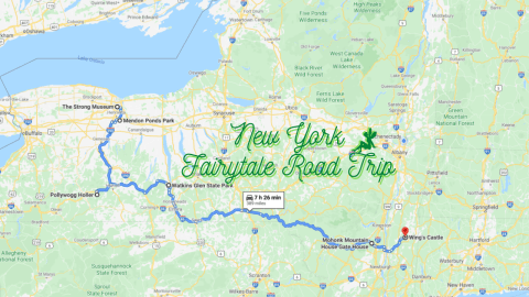 The Fairytale Road Trip That'll Lead You To Some Of New York’s Most Magical Places