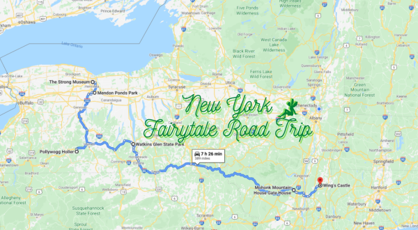 The Fairytale Road Trip That’ll Lead You To Some Of New York’s Most Magical Places