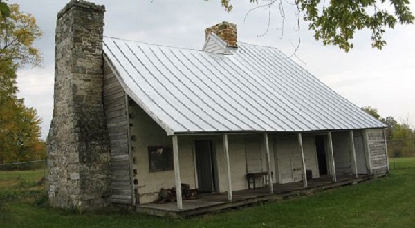 Built In The Mid-1700s, The Peter Burr House Is The Oldest Standing Wood Framed Structure In West Virginia