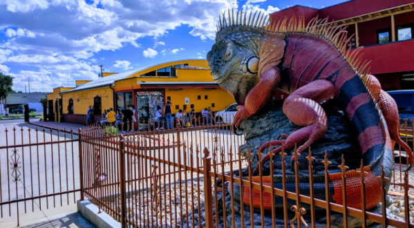 There’s A 33-Foot-Long Iguana In Downtown Salt Lake City, Utah