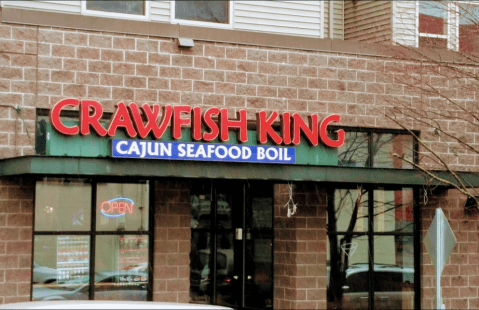 Make Sure To Come Hungry To The Build-Your-Own Seafood-Boil Restaurant, Crawfish King, In Washington
