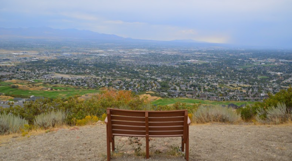 Sit Back, Relax, And Enjoy The Views At The Top Of Potato Hill Trail In Utah