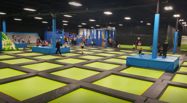 Maine’s Largest Trampoline Park Offers 40,000 Square Feet Of A Bouncing Good Time