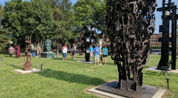 City Sculpture Park Is A Hidden Gem That Will Make You Feel Like You’ve Discovered Detroit’s Best Kept Secret