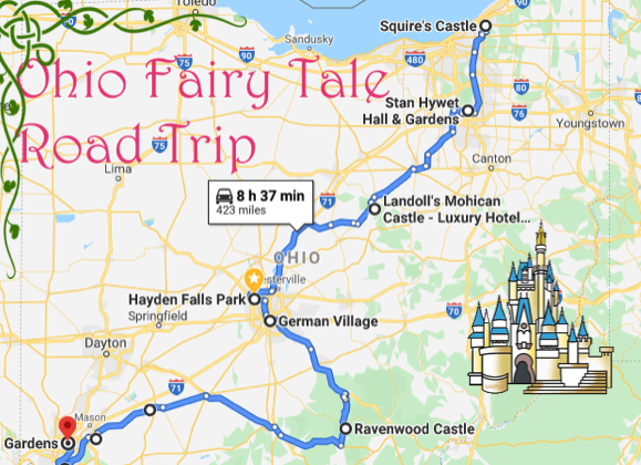elizabethtown road trip places in ohio