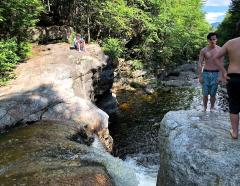Enjoy Crystal-Clear Water At Frenchman's Hole, A Gorgeous Swimming Hole Tucked Away In Maine
