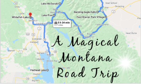 The Fairytale Road Trip That'll Lead You To Some Of Montana's Most Magical Places