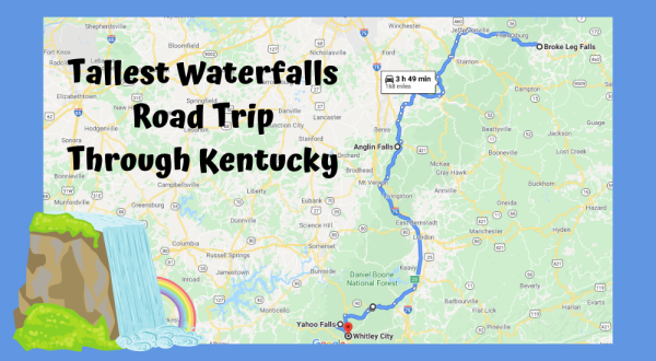 Spend The Day Exploring Some Of Kentucky’s Tallest Falls On This Wonderful Waterfall Road Trip