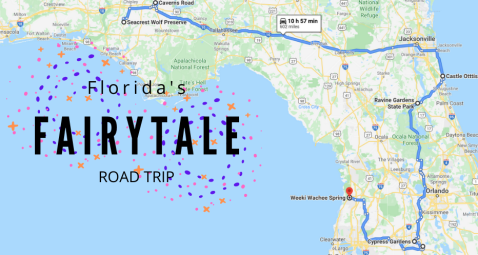 The Fairytale Road Trip That'll Lead You To Some Of Florida's Most Magical Places