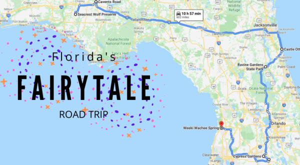 The Fairytale Road Trip That’ll Lead You To Some Of Florida’s Most Magical Places