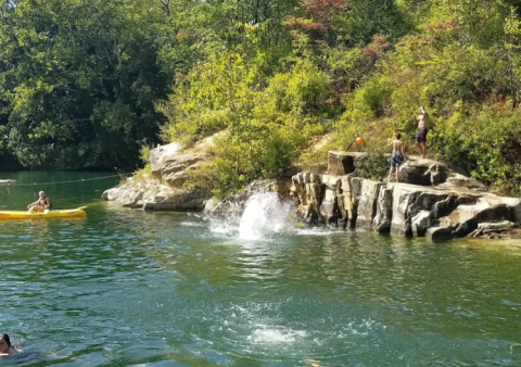 This Quarry Swimming Hole In Maryland Is Ideal For A Day Of Fun In The Sun