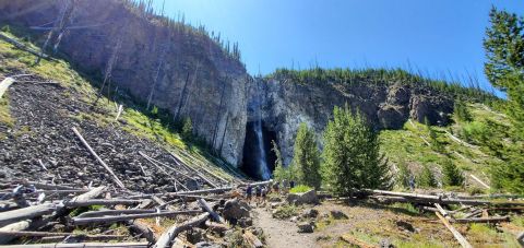Hiking At Fairy Falls In Wyoming Is Like Entering A Fairytale