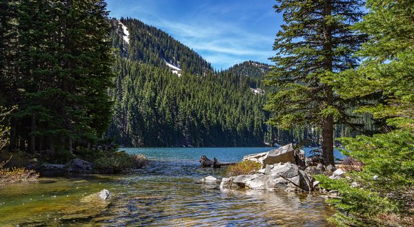 Ranked One Of The Best Kid-Friendly Hikes In Idaho, Have Fun Exploring This Lake And Waterfall Trail