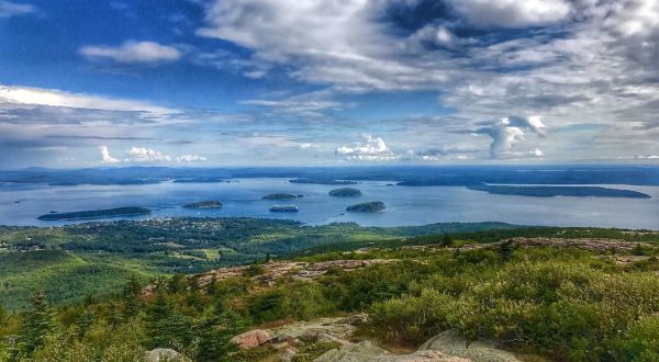 Explore Over 150 Miles Of Hiking Trails At Acadia National Park in Maine