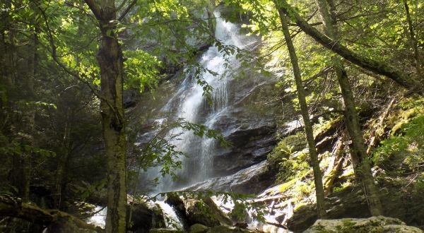 Race Brook Falls Trail In Massachusetts Leads To Waterfalls With Unparalleled Views