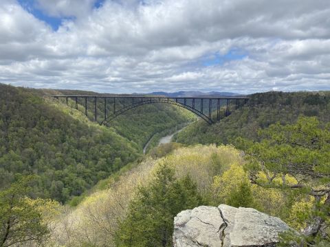 Long Point Trail Near Fayetteville Offers An Unmatched View Of West Virginia's Favorite Bridge