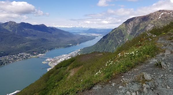 Climb High On Gastineau Peak In Alaska For Panoramic Views Over Juneau