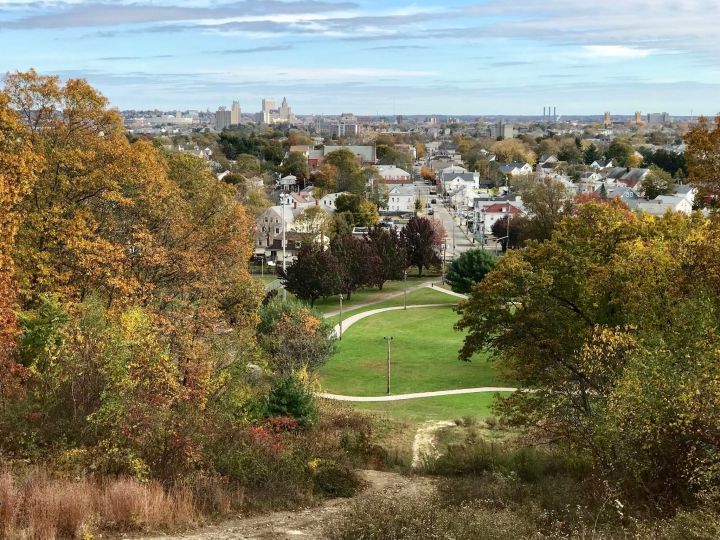 1. Start your day with a walk through Neutaconkanut Hill Park in Providence.