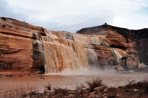 This Easy, One-Mile Trail Leads To Grand Falls, One Of Arizona's Most Underrated Waterfalls
