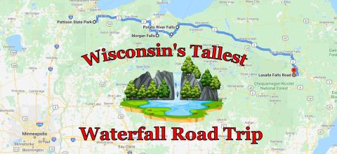 Spend The Day Exploring Wisconsin's Tallest Falls On This Wonderful Waterfall Road Trip        