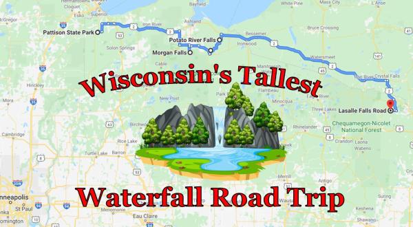Spend The Day Exploring Wisconsin’s Tallest Falls On This Wonderful Waterfall Road Trip        