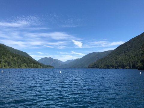 Some Of The Cleanest And Clearest Water Can Be Found At Washington's Lake Crescent