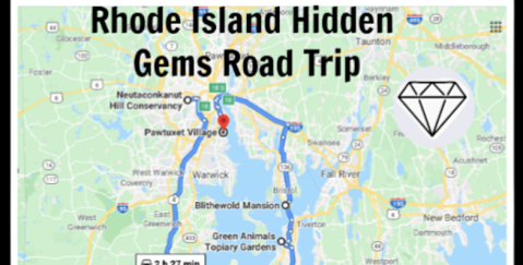 This Hidden Gems Road Trip Will Showcase Some Of Rhode Island's Most Stunning Places