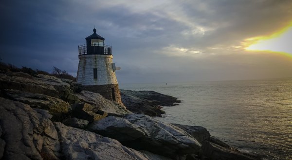 The Most-Photographed Lighthouse In Rhode Island Is On The East Passage of Narragansett Bay