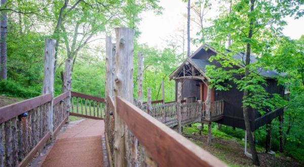 Arkansas’ Winery Chateau Treehouse Is A Dreamy Escape In The Forest
