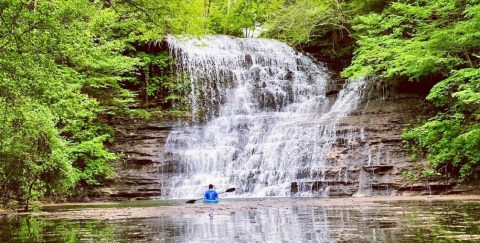 Paddle To Hidden Waterfalls On Lake Cumberland With A Bucket List-Worthy Adventure In Kentucky