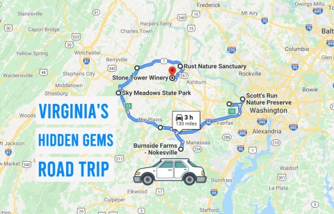 The Hidden Gems Road Trip Will Showcase Some Of Virginia's Most Stunning Places