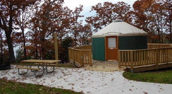 There’s Nothing Like An Overnight Stay In A Yurt At Pomme De Terre State Park In Missouri