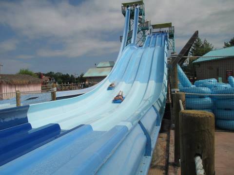 Dive Into Summer At White Water, A Gigantic Water Park With More Than A Half Dozen Slides To Try