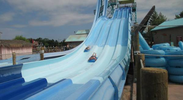 Dive Into Summer At White Water, A Gigantic Water Park With More Than A Half Dozen Slides To Try