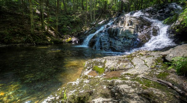 Complete With A Lovely Cascade, Riga Falls Is A Little-Known Connecticut Swimming Hole You’ll Love