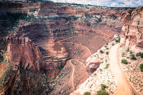 The White Rim Road Is 100 Miles Of White Knuckle Driving In Utah That's Not For The Faint Of Heart
