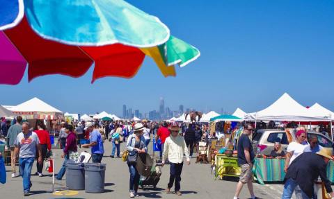 The Biggest And Best Flea Market In Northern California: Alameda Point Antiques Faire