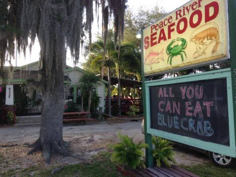 Enjoy Fresh Seafood Caught Daily At Peace River Seafood In Florida