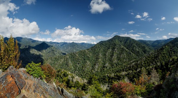 Some Of The Best Views In Tennessee Can Be Enjoyed From High Atop Mount Le Conte