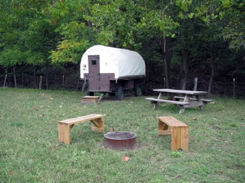 There's A Covered Wagon Campground In Missouri And It's A Unique Overnight Adventure