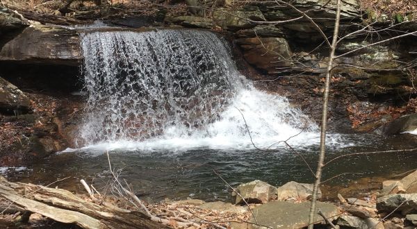 Discover Some Delightful Mini-Falls While You Take This Easy Hike At Falls Creek In Pennsylvania