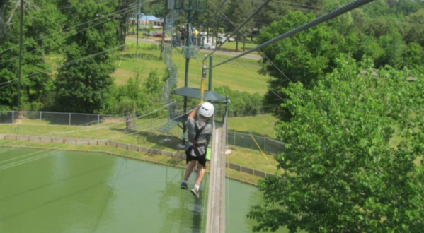Fly Over Gators In This Thrilling Zip Line At Gators & Friends In Louisiana